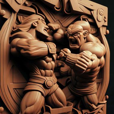 3D модель Испытания и лесть Clash Mammoo VS Bossgodora (STL)